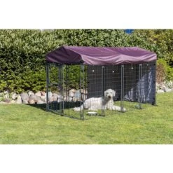 TRIXIE Dog Kennel Sunshade, XX-Large, Burgundy -Pet Care Sales 701454 PT2. AC SS1800 V1668544971