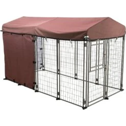TRIXIE Dog Kennel Sunshade, XX-Large, Burgundy -Pet Care Sales 701454 PT4. AC SS1800 V1668551594