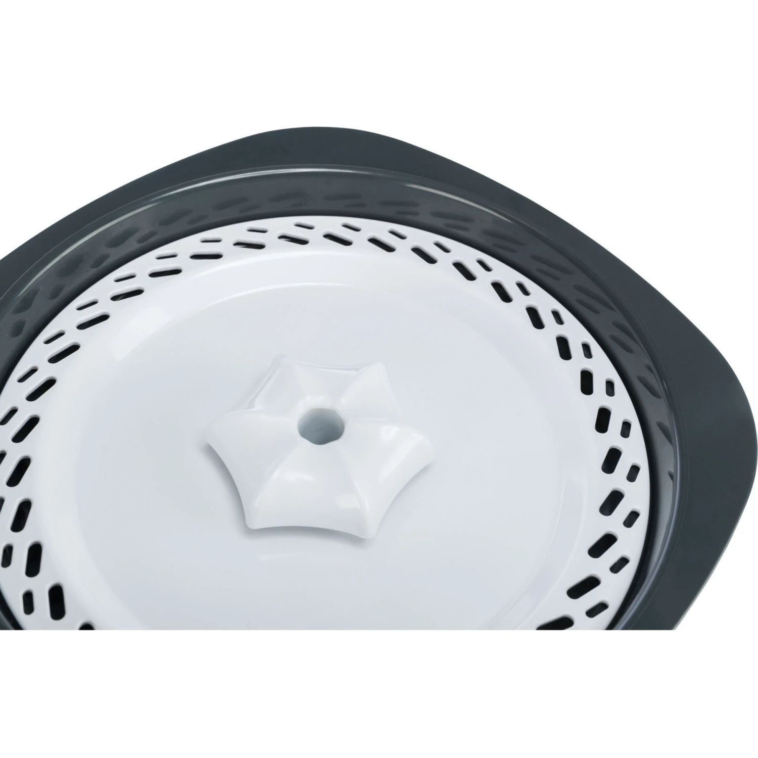 TRIXIE Flower Cat & Dog Water Fountain, White/Gray, 68-oz 4 TRIXIE Flower Cat & Dog Water Fountain, White/Gray, 68-oz - Image 4