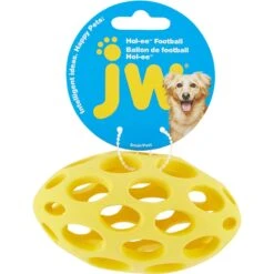 JW Pet Hol-ee Football Dog Toy, Color Varies