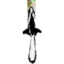 Ethical Pet Skinneeez Forest Series Skunk Stuffing-Free Squeaky Plush Dog Toy -Pet Care Sales 71347 PT2. AC SS1800 V1527093158