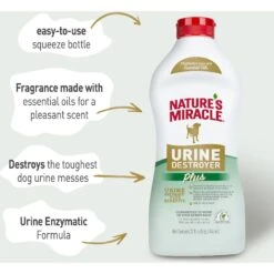 Nature's Miracle Urine Destroyer Plus Carpet Deodorizer, 32-oz Bottle -Pet Care Sales 716494 PT4. AC SS1800 V1701115780