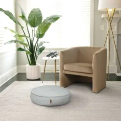 Bark And Slumber Birdie Plush Eco Friendly Fabric Round Lounger Dog Bed -Pet Care Sales 716958 PT6. AC SS1800 V1671469649