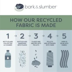 Bark And Slumber Birdie Plush Eco Friendly Fabric Round Lounger Dog Bed -Pet Care Sales 716958 PT7. AC SS1800 V1672248054