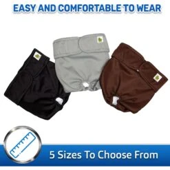 Pet Magasin Reusable Washable Dog Diapers, 3 Count -Pet Care Sales 731334 PT2. AC SS1800 V1671726600