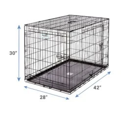 Precision Pet Products Provalu Double Door Collapsible Wire Dog Crate -Pet Care Sales 74070 PT2. AC SS1800 V1564755094
