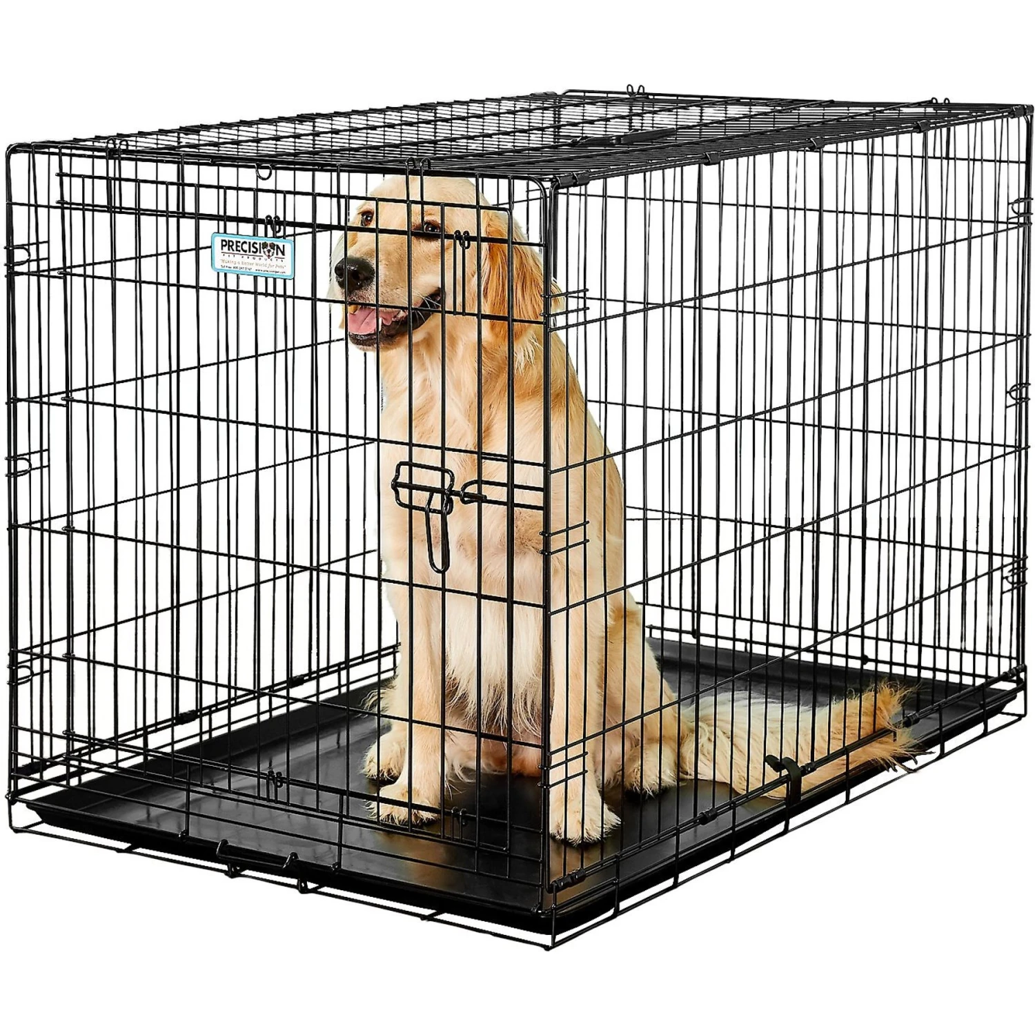 Precision Pet Products Provalu Single Door Collapsible Wire Dog Crate 4 Precision Pet Products Provalu Single Door Collapsible Wire Dog Crate - Image 4