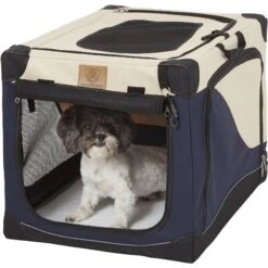 Precision Pet Products 4-Door Collapsible Soft-Sided Dog Crate -Pet Care Sales 74108 PT3. AC SS1800 V1569015189