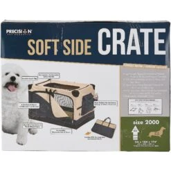 Precision Pet Products 4-Door Collapsible Soft-Sided Dog Crate -Pet Care Sales 74108 PT6. AC SS1800 V1562172843