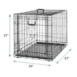 MidWest Ovation Single Door Collapsible Wire Dog Crate 10 MidWest Ovation Single Door Collapsible Wire Dog Crate -Pet Care Sales 74296 PT2. AC SS1800 V1586805328