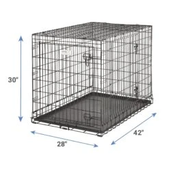 MidWest Ultima Pro Double Door Collapsible Wire Dog Crate 8 MidWest Ultima Pro Double Door Collapsible Wire Dog Crate -Pet Care Sales 74309 PT2. AC SS1800 V1566319846