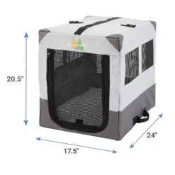 MidWest Canine Camper Single Door Collapsible Soft-Sided Dog Crate -Pet Care Sales 74312 PT2. AC SS1800 V1566320087