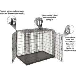MidWest Solutions Series XX-Large Heavy Duty Double Door Wire Dog Crate, 54 Inch 11 MidWest Solutions Series XX-Large Heavy Duty Double Door Wire Dog Crate, 54 Inch -Pet Care Sales 74373 PT5. AC SS1800 V1562173690