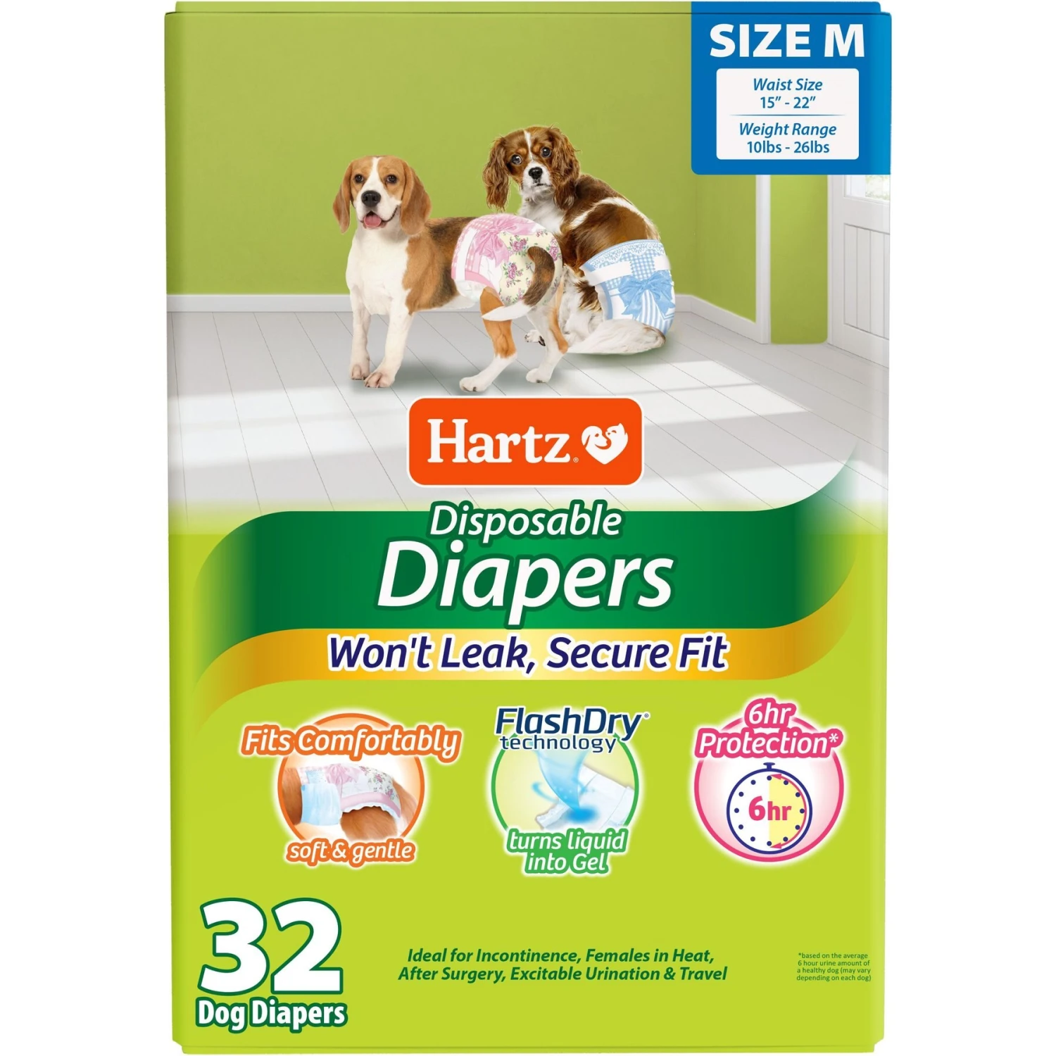 Hartz Disposable Male & Female Dog Diapers & Hartz Oinkies Chickentastic Tender With Chicken Natural Chew Dog Treats 2 Hartz Disposable Male & Female Dog Diapers & Hartz Oinkies Chickentastic Tender With Chicken Natural Chew Dog Treats - Image 2