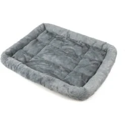 Archstone Pets Flat Bolster Rectangular Cat & Dog Crate Bed, Gray -Pet Care Sales 756926 PT7. AC SS1800 V1695327260