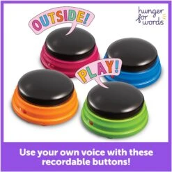 Hunger For Words Talking Pet Button Mat Dog Toy & Hunger For Words Talking Pet Starter Set Dog Toy -Pet Care Sales 757726 PT2. AC SS1800 V1674051110