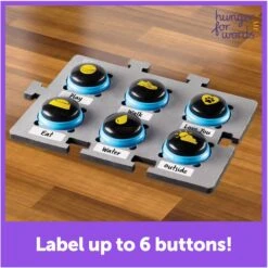 Hunger For Words Talking Pet Button Mat Dog Toy & Hunger For Words Talking Pet Starter Set Dog Toy -Pet Care Sales 757726 PT7. AC SS1800 V1674051109