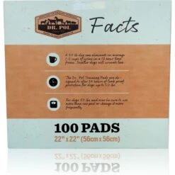 Dr. Pol 22x22-in Dog Training Pad, 100 Count 9 Dr. Pol 22x22-in Dog Training Pad, 100 Count -Pet Care Sales 773726 PT2. AC SS1800 V1676913892