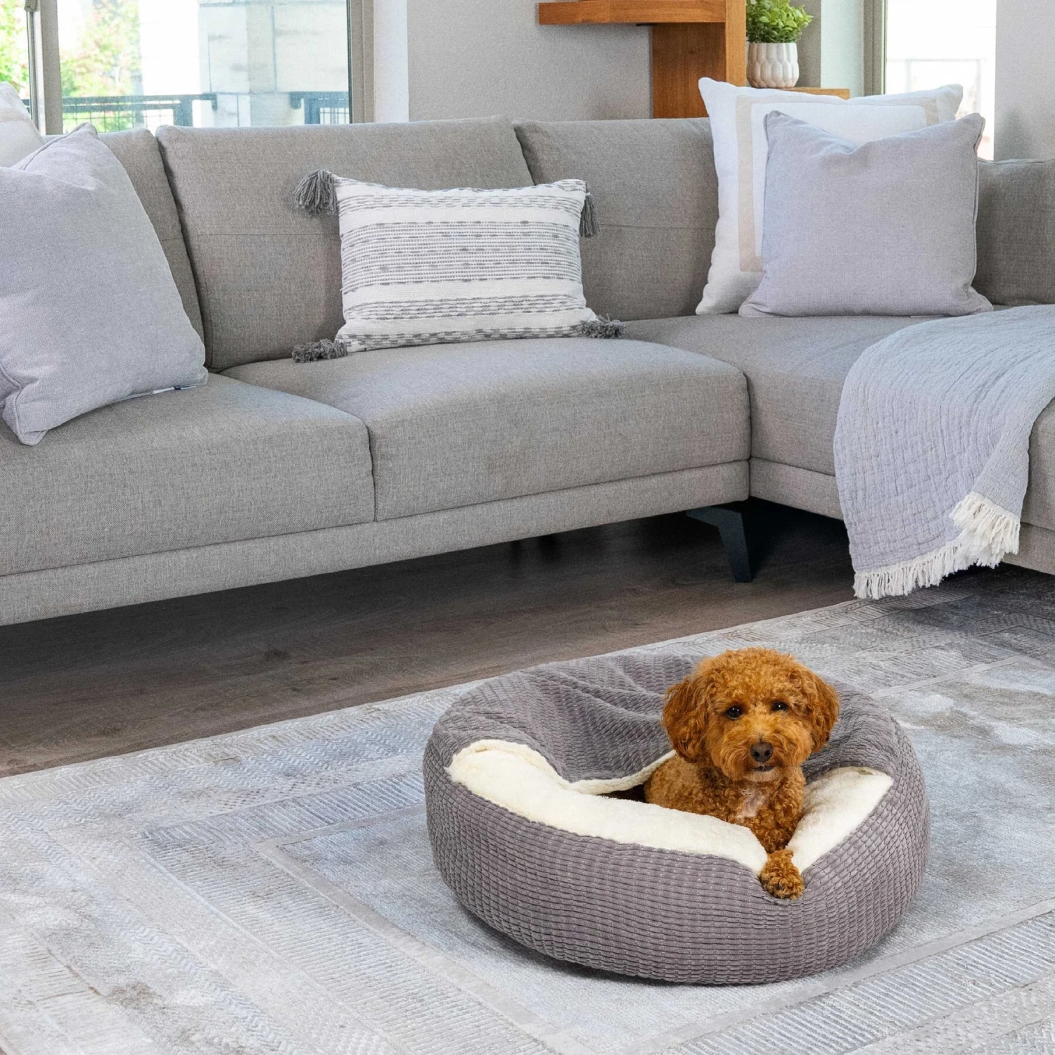 Best Friends By Sheri Cozy Cuddler Mason Microfiber Hooded Blanket Cat & Dog Bed 1 Best Friends By Sheri Cozy Cuddler Mason Microfiber Hooded Blanket Cat & Dog Bed