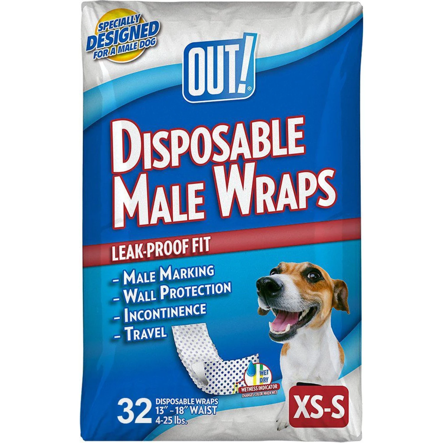 OUT! Disposable Male Dog Wraps & Fruitables Pumpkin & Blueberry Flavor Dog Treats 2 OUT! Disposable Male Dog Wraps & Fruitables Pumpkin & Blueberry Flavor Dog Treats - Image 2