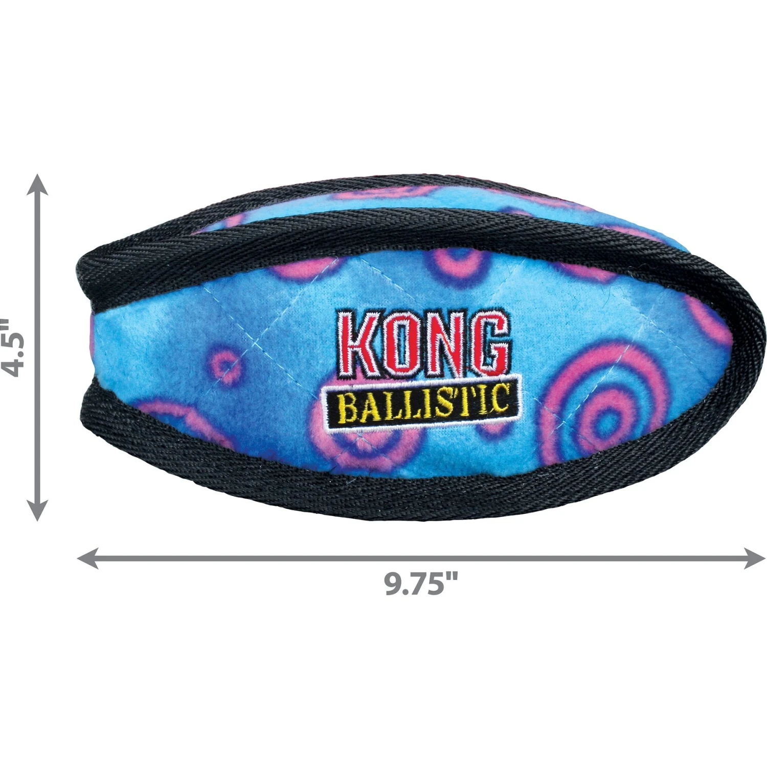 KONG Ballistic Football Dog Toy, Color Varies 3 KONG Ballistic Football Dog Toy, Color Varies - Image 3
