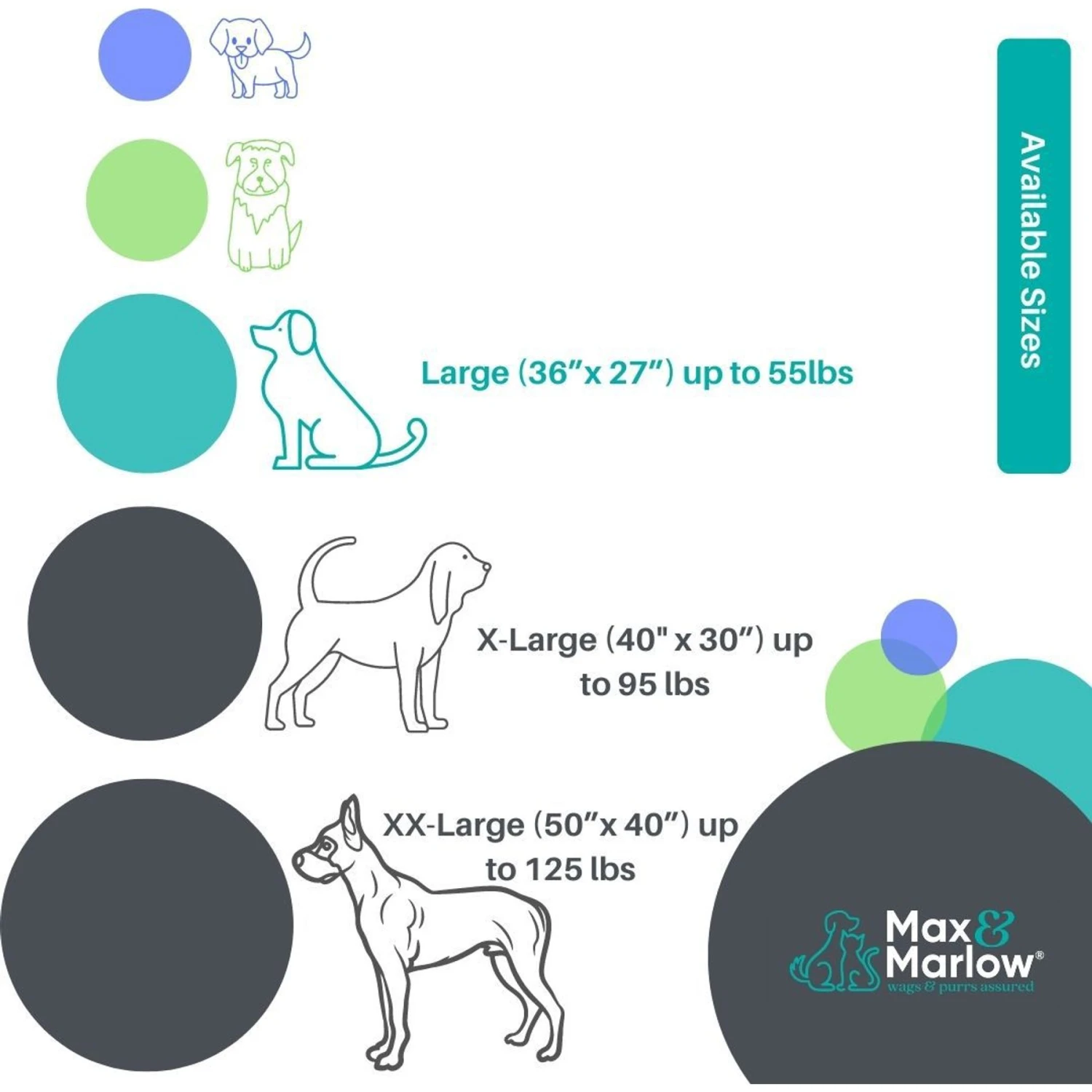 Max & Marlow Plush Mat Lounger Cat & Dog Bed 3 Max & Marlow Plush Mat Lounger Cat & Dog Bed - Image 3