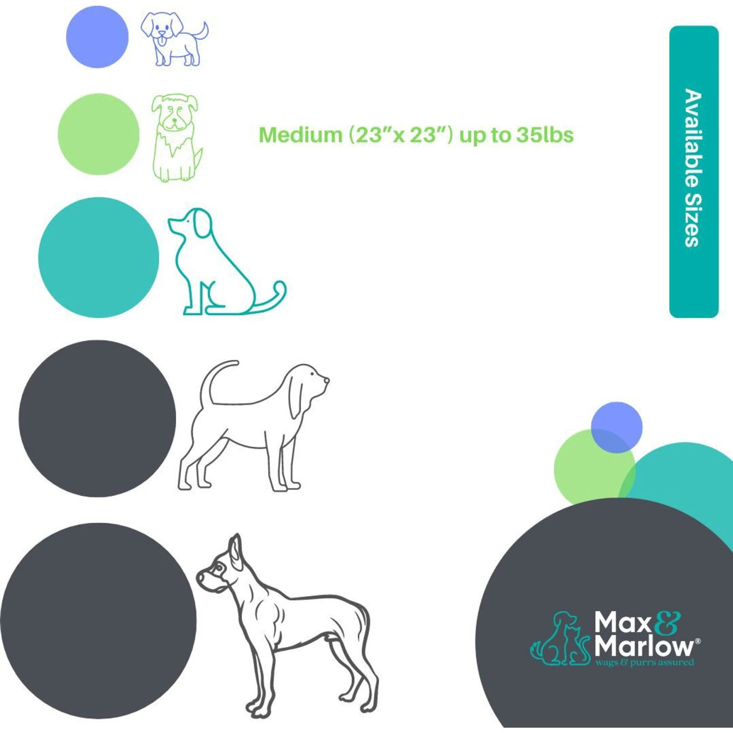 Max & Marlow Plush Pillow Cat & Dog Bed, Large 3 Max & Marlow Plush Pillow Cat & Dog Bed, Large - Image 3