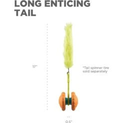 Outward Hound Replacement Tails For Tail Spinner Chase Dog Toy, Yellow -Pet Care Sales 786430 PT4. AC SS1800 V1682628740