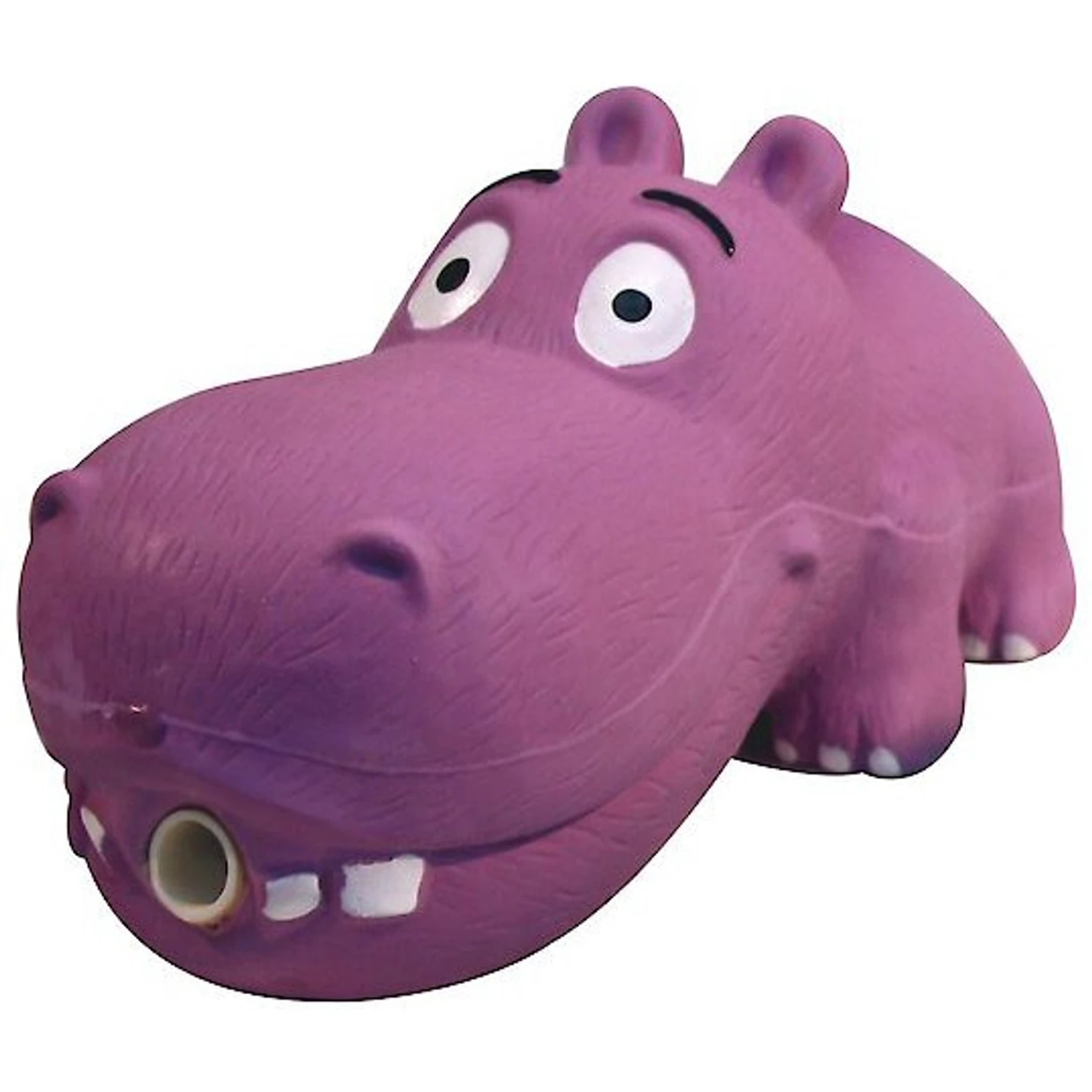 Multipet Latex Hippo Squeaky Dog Toy, Color Varies 1 Multipet Latex Hippo Squeaky Dog Toy, Color Varies
