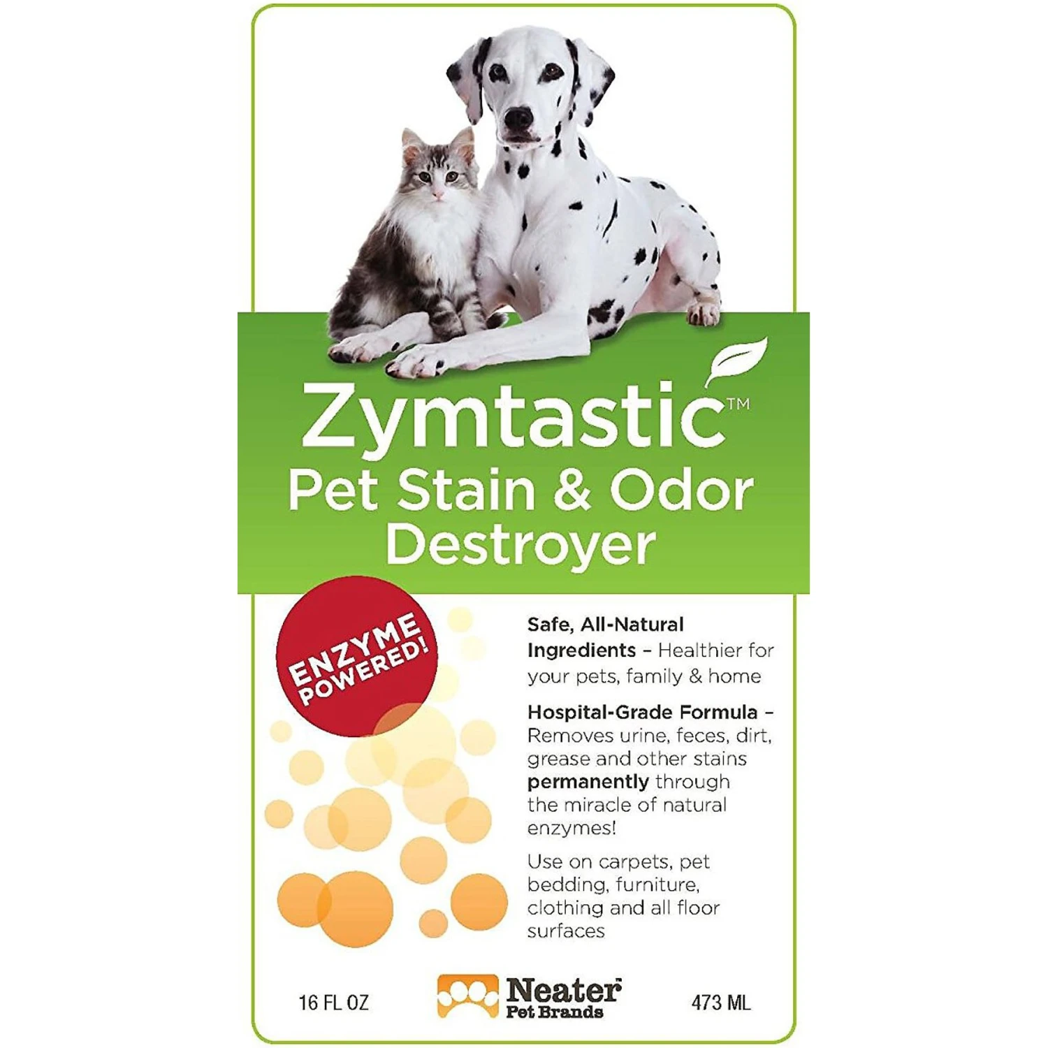 Neater Pets Zymtastic Enzyme Pet Stain Remover & Odor Destroyer 2 Neater Pets Zymtastic Enzyme Pet Stain Remover & Odor Destroyer - Image 2