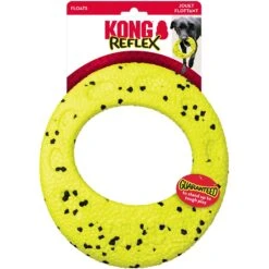 KONG Reflex Flyer Dog Toy, Yellow, Medium 5 KONG Reflex Flyer Dog Toy, Yellow, Medium -Pet Care Sales 797622 PT2. AC SS1800 V1678199264