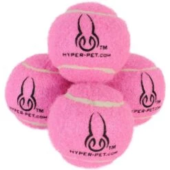 Hyper Pet 4 Pack Of Balls For Dogs, Pink -Pet Care Sales 80082 PT2. AC SS1800 V1488504053