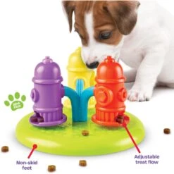 Brightkins Spinning Hydrants Treat Puzzle Dog Toy 10 Brightkins Spinning Hydrants Treat Puzzle Dog Toy -Pet Care Sales 805406 PT4. AC SS1800 V1682450445