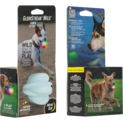 Nite Ize GlowStreak Wild LED Ball-Disc-O Dog Toy 11 Nite Ize GlowStreak Wild LED Ball-Disc-O Dog Toy -Pet Care Sales 821286 PT2. AC SS1800 V1680280846