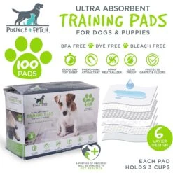 Pounce + Fetch Ultra Absorbent Dog Training Pads