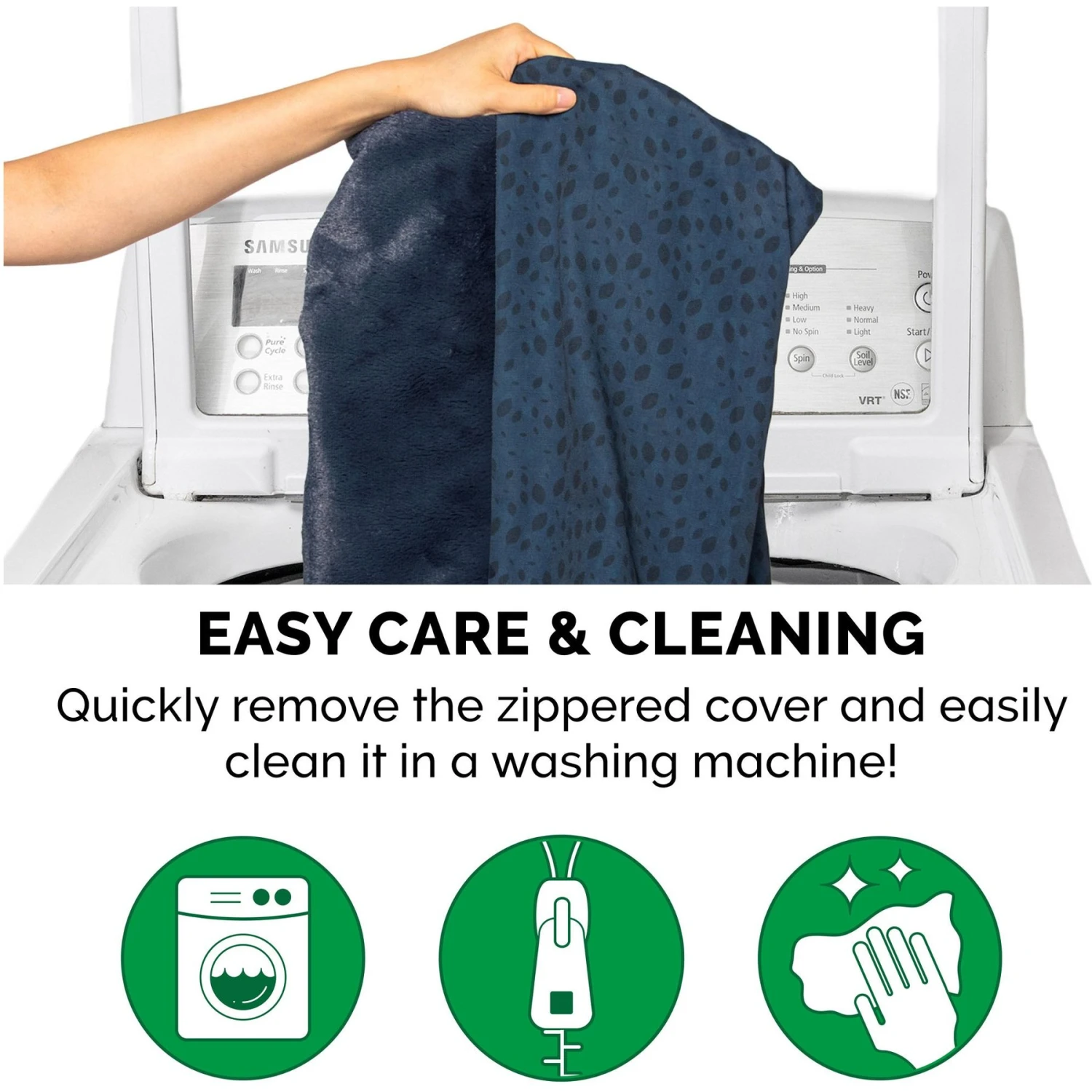 FurHaven Plush Fur & Almond Print Orthopedic Deluxe L-Chaise Sofa Cat & Dog Bed 9 FurHaven Plush Fur & Almond Print Orthopedic Deluxe L-Chaise Sofa Cat & Dog Bed - Image 9