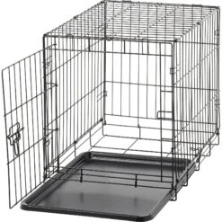 Carlson Pet Products Secure & Compact Single Door Collapsible Wire Dog Crate -Pet Care Sales 82471 PT4. AC SS1800 V1562179081