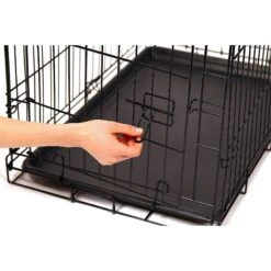 Carlson Pet Products Secure & Compact Single Door Collapsible Wire Dog Crate -Pet Care Sales 82471 PT8. AC SS1800 V1562179047