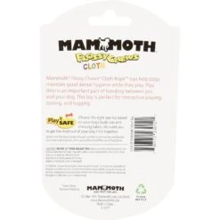 Mammoth Cloth Rope Tug For Dogs, Color Varies 15 Mammoth Cloth Rope Tug For Dogs, Color Varies -Pet Care Sales 83166 PT8. AC SS1800 V1633020993