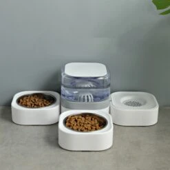 Hanamya 3-in-1 Set With Automatic Dog & Cat Waterer, White & Gray 10 Hanamya 3-in-1 Set With Automatic Dog & Cat Waterer, White & Gray -Pet Care Sales 838814 PT4. AC SS1800 V1682371309