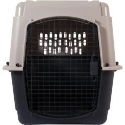 Petmate Ultra Vari Dog & Cat Kennel, Taupe/Black -Pet Care Sales 83947 PT2. AC SS1800 V1569330275