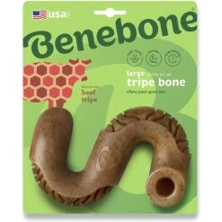 Benebone Tripe Bone Tough Dog Chew Toy, Brown 8 Benebone Tripe Bone Tough Dog Chew Toy, Brown -Pet Care Sales 851070 PT2. AC SS1800 V1684434624