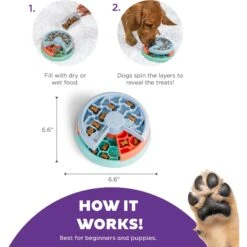 Outward Hound Puppy Lickin' Layers Slow Feeder For Puppies Interactive Dog Puzzle Game, Multiple Colors 8 Outward Hound Puppy Lickin' Layers Slow Feeder For Puppies Interactive Dog Puzzle Game, Multiple Colors -Pet Care Sales 855574 PT2. AC SS1800 V1694439693