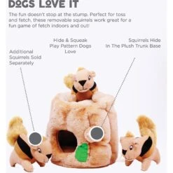 Outward Hound Replacement Squirrels For Hide A Squirrel Dog Toy -Pet Care Sales 86012 PT7. AC SS1800 V1589922703