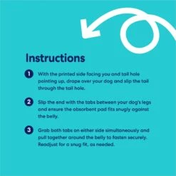 Frisco Washable Female Dog Diaper 10 Frisco Washable Female Dog Diaper -Pet Care Sales 862830 PT4. AC SS1800 V1698950164