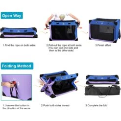Ownpets 3 Door Collapsible Soft Dog & Cat Crate 7 Ownpets 3 Door Collapsible Soft Dog & Cat Crate -Pet Care Sales 873006 PT2. AC SS1800 V1687543766
