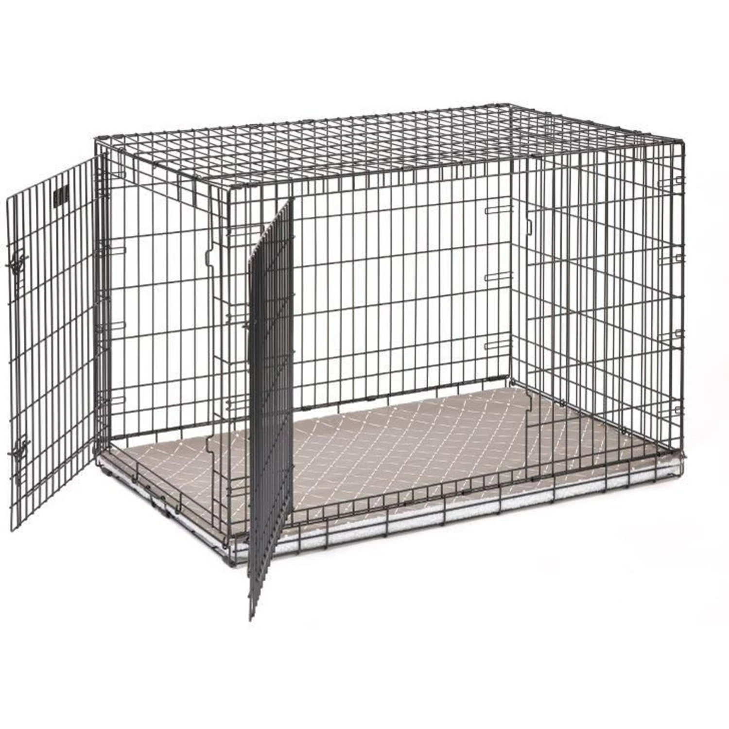 MidWest Homes For Pets Quiet Time Reversible Crate Pan Cover Dog & Cat Crate 3 MidWest Homes For Pets Quiet Time Reversible Crate Pan Cover Dog & Cat Crate - Image 3