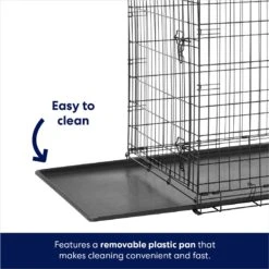 Frisco Fold & Carry Double Door Collapsible Wire Dog Crate -Pet Care Sales 88789 PT3. AC SS1800 V1667228692