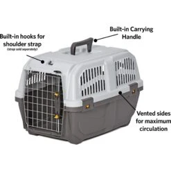 MidWest Skudo Standard Plastic Dog & Cat Kennel -Pet Care Sales 89371 PT3. AC SS1800 V1585678886