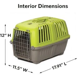 MidWest Spree Plastic Dog & Cat Kennel -Pet Care Sales 89383 PT5. AC SS1800 V1516922758